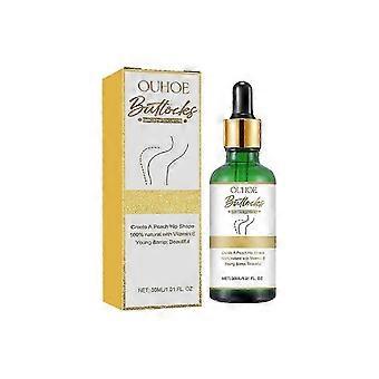 Óleo de Massagem para Levantar Glúteos e Quadris, Óleo de Gengibre para Aumento dos Glúteos, Óleo Essencial Firmador e Lifting para Aumento dos Glúteos