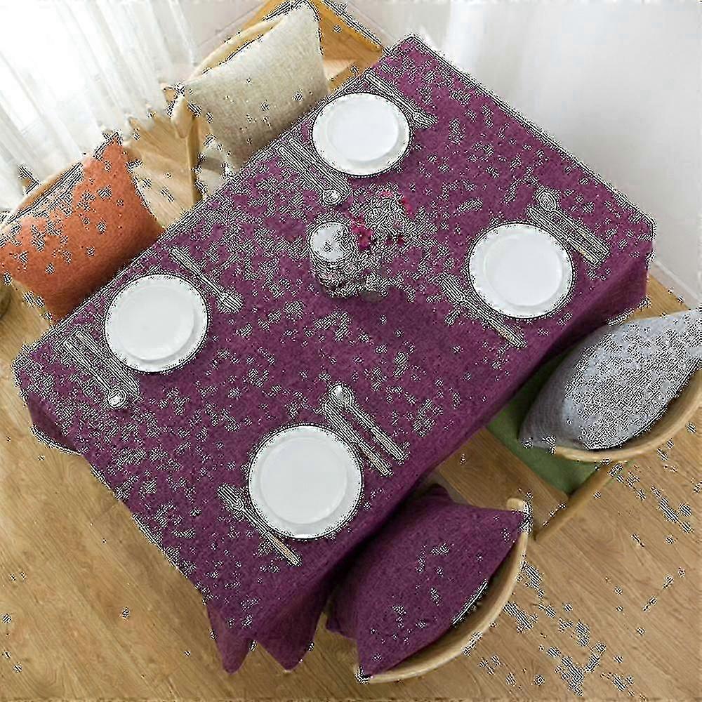 Cotton Linen Tablecloth Rectangular Dining Table Cloth Cover Home Decor