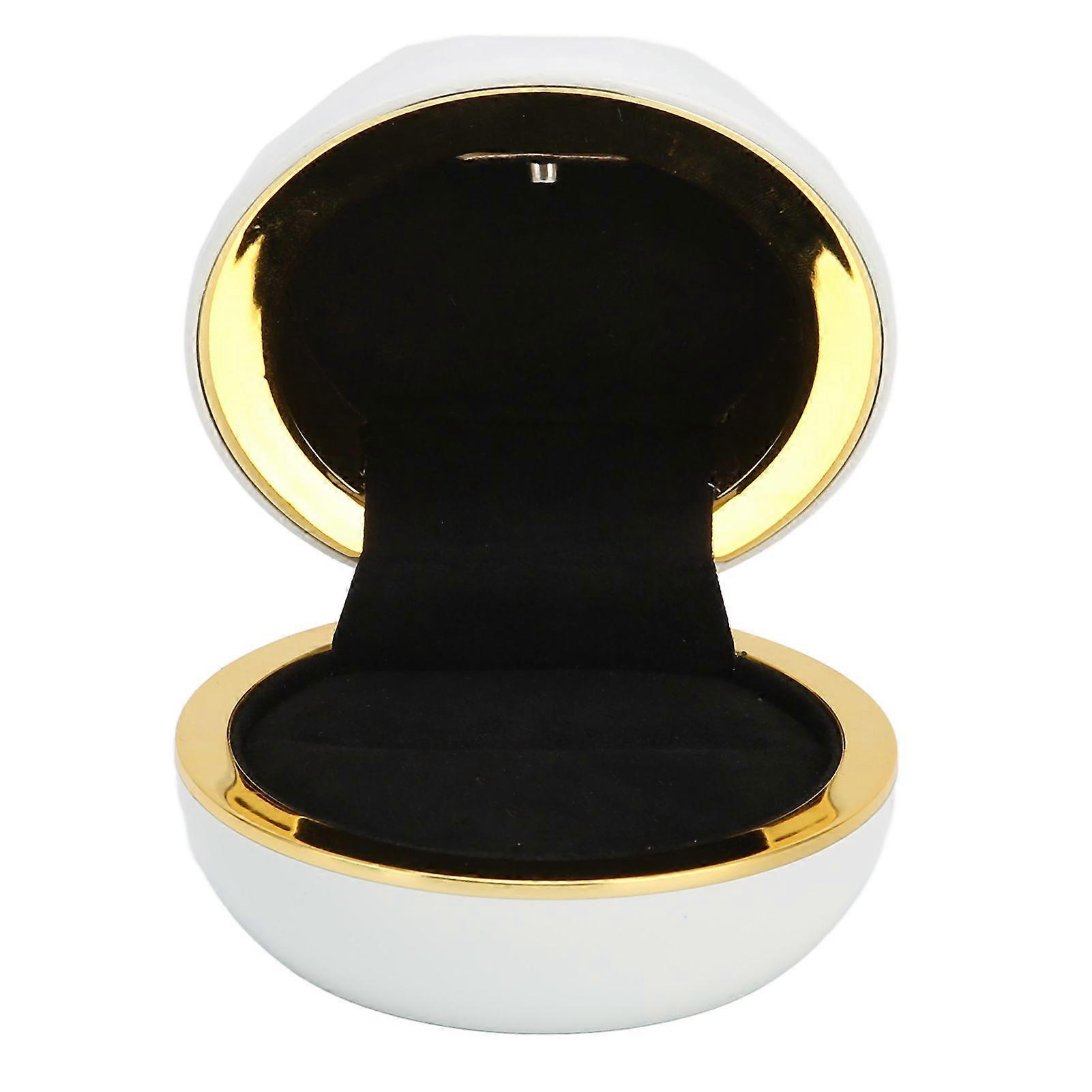 Luxury Elegant Waterproof Velvet-lined Ring Box