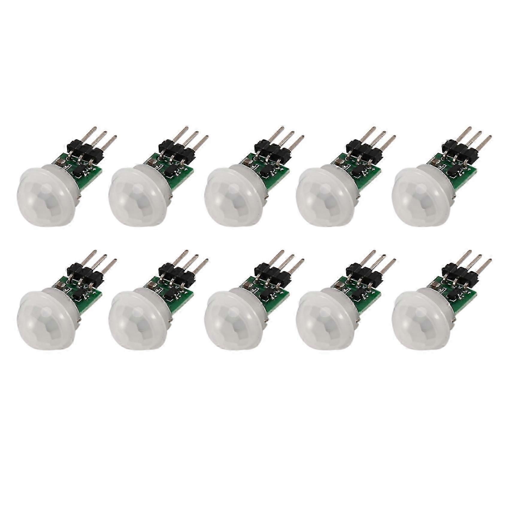 10Pcs AM312 Mini Human Sensor Module IR Pyroelectric Infrared PIR Motion Sensor Detector Modules DC