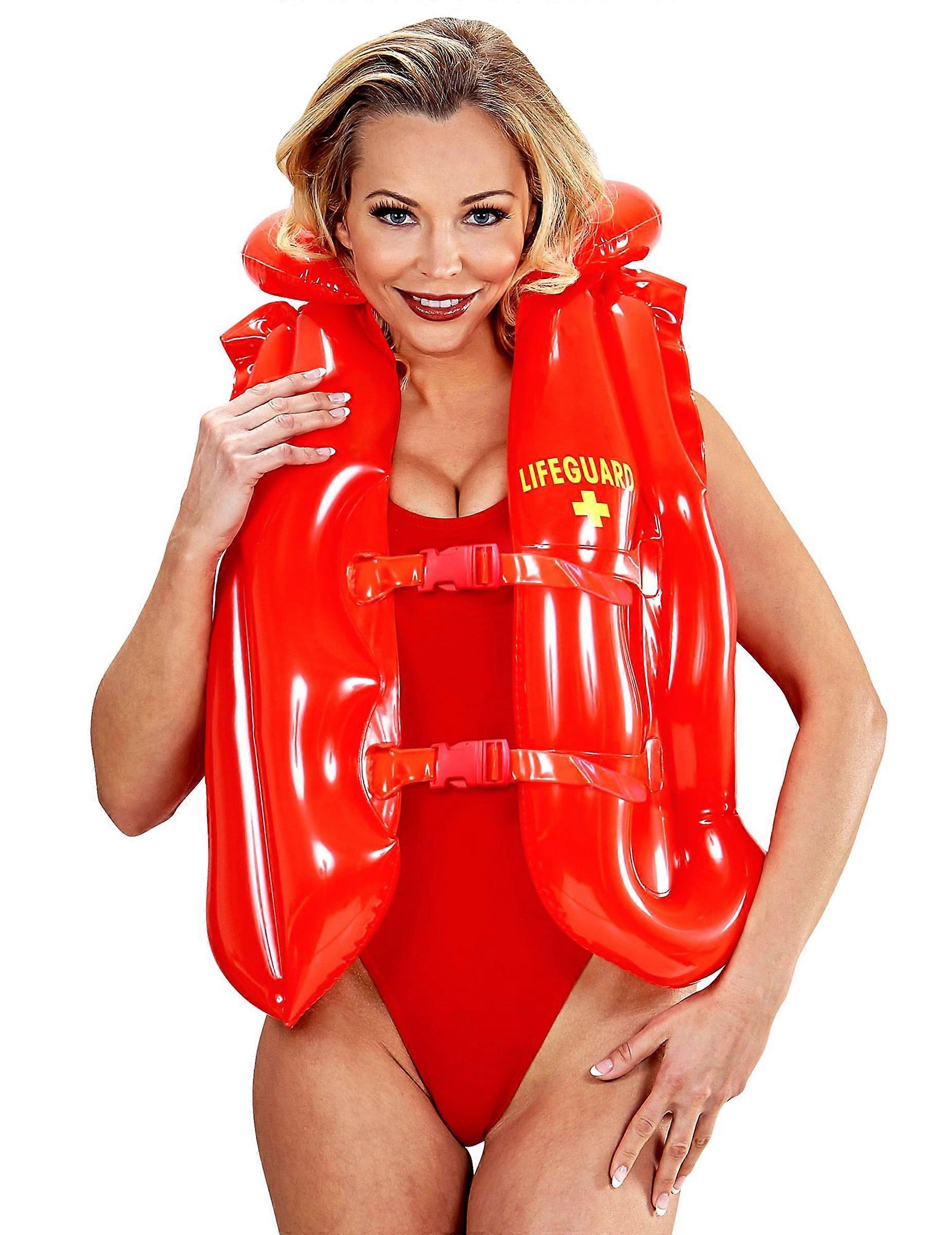 Adult inflatable life jacket