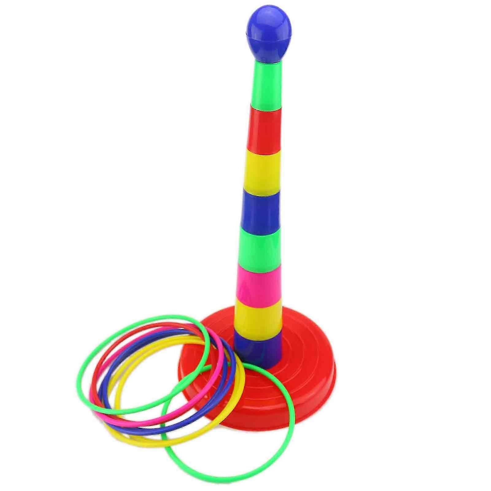 9-Piece Ring Toss Game 36cm Height
