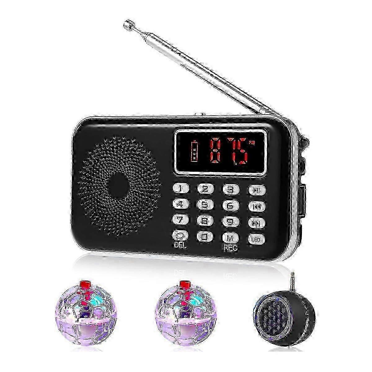Compact Spirit Box Set with Light Sensors