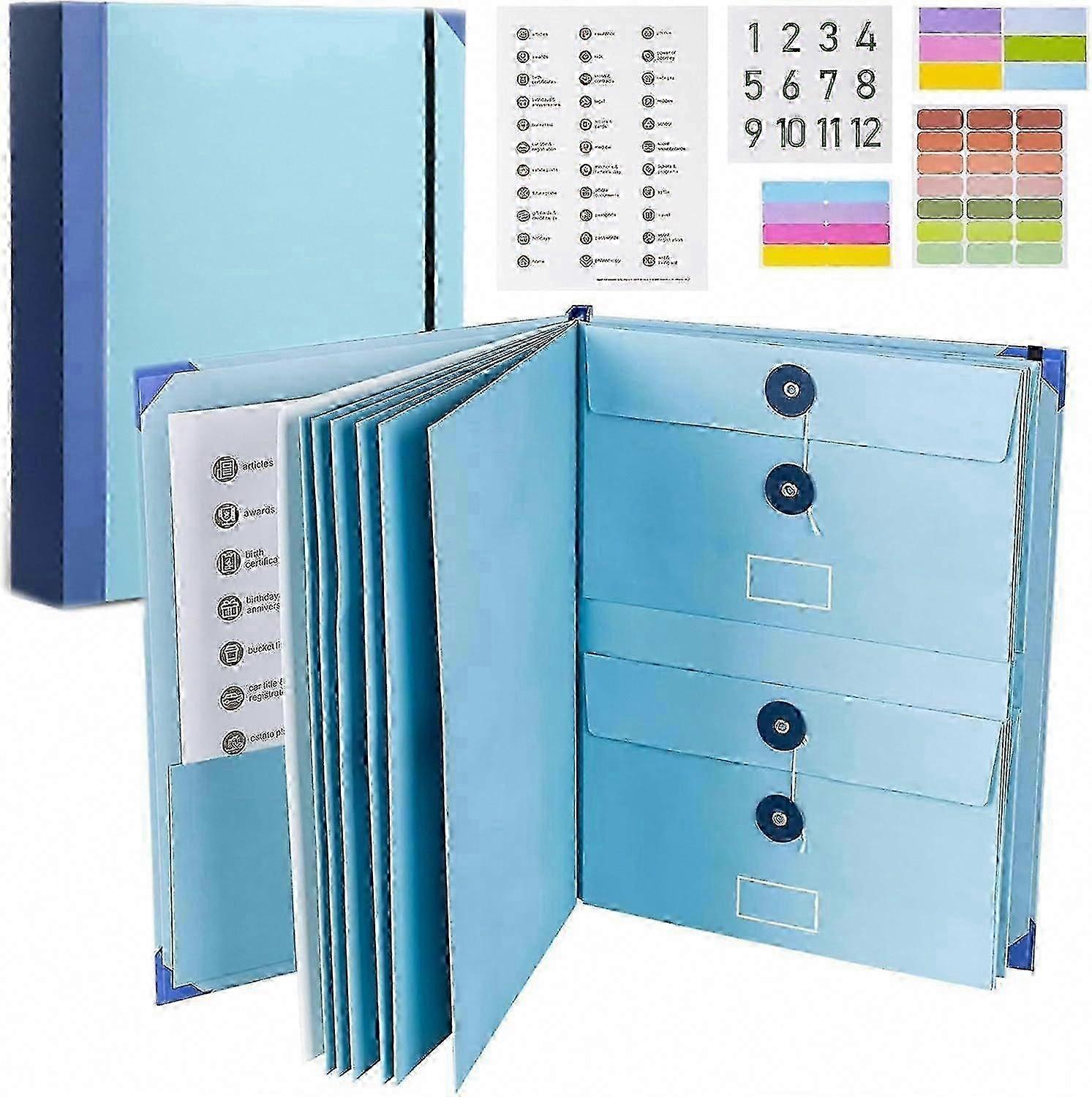 Veleron Fireproof Document Bag - Waterproof & Secure Storage for Important Papers & Credentials