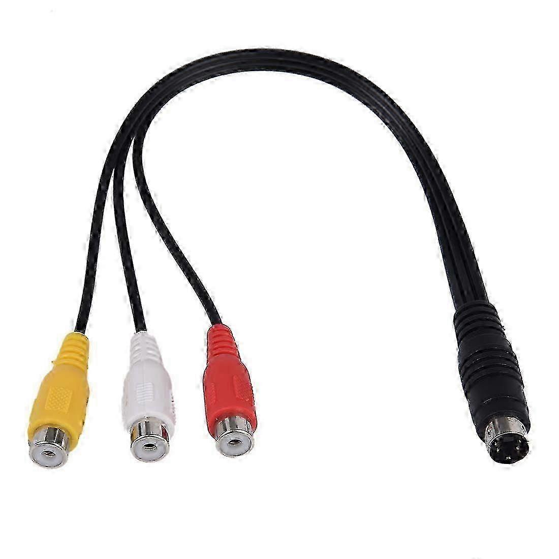 4-Pin S-Video RCA AV Cable