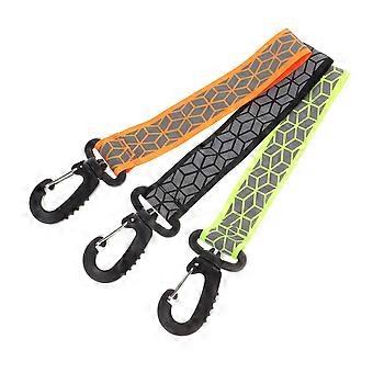 3pcs Reflective Keychain Set  Visibility Safety Reflector for Backpacks Running and Wheelchairs