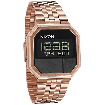 Nixon Re-run Digital Men's Quartz Watch with Stainless Steel