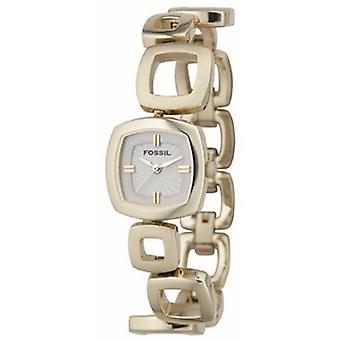 Fossil f2 Quartz Analog Women Watch with Stainless Steel Bracelet Gold Plated ES1870