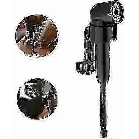 105 Degree Right Angle Drill Bit Adapter 1/4" Hex Shank Screwdriver Drill Bit Fixing Bit Driver Socket-Good