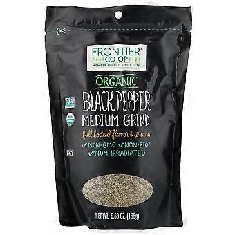 Frontier Co-op, Organic Black Pepper, Medium Grind, 6.63 oz (188 g)
