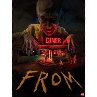 From TV Series Horror Diner Jigsaw Puzzle, Creepy Thriller Decor RNB1133