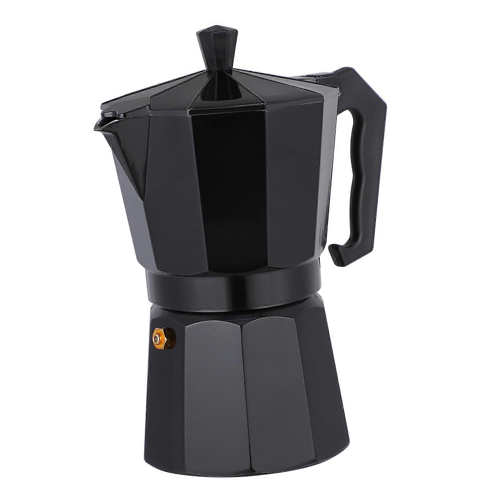 Aluminum Moka Pot Octagonal Stovetop