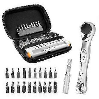 Bicycle Bike Repair Kit Multifunctional Portable Hexagon Wrench Bike Torque Wrench Cycling Repair Tool Kits-brnv