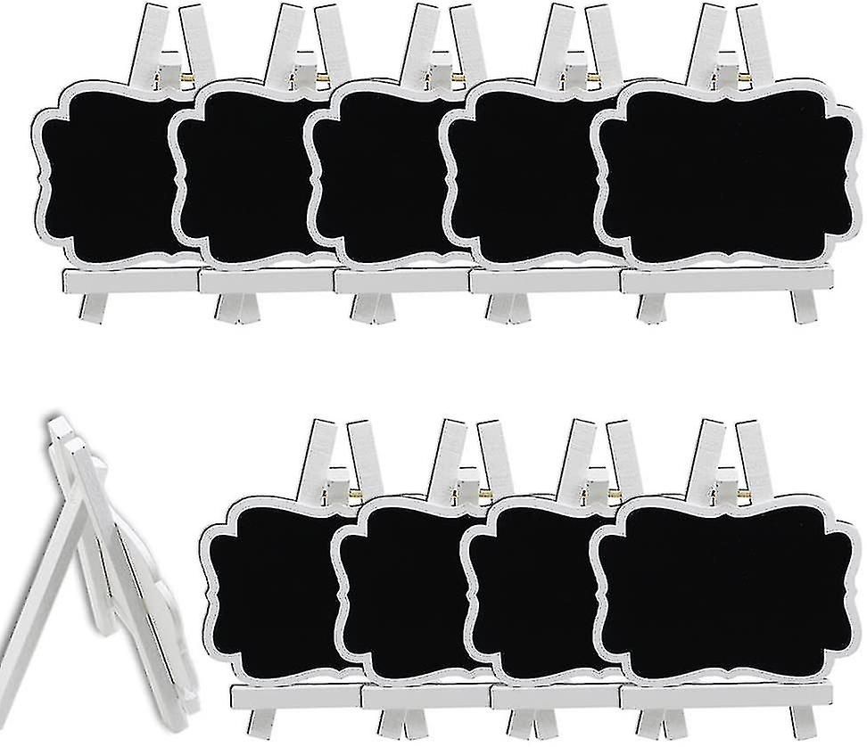Mini Chalkboards Menu Display For Restaurant Wedding Table Place Card Signs 10pcs