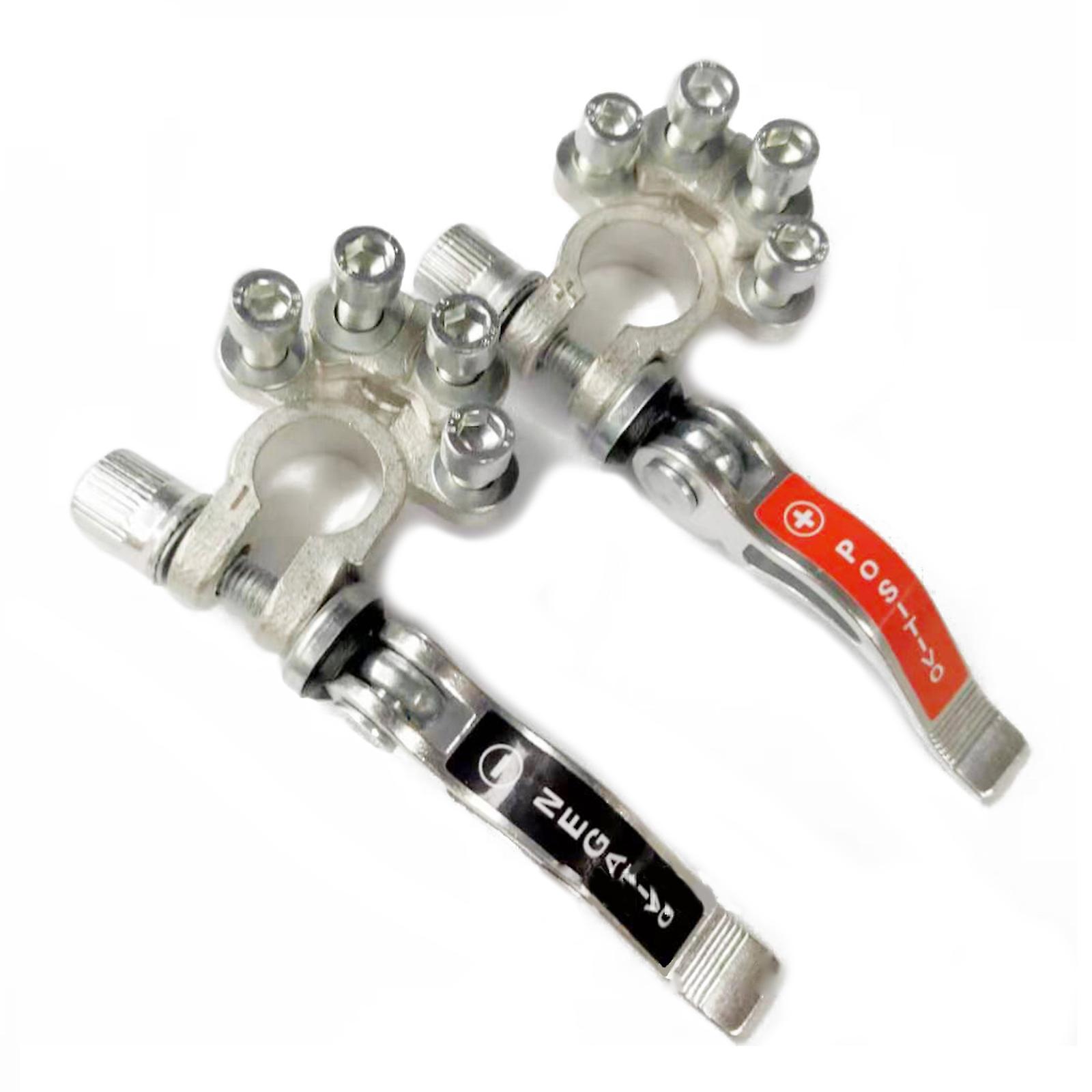 Quick Disconnect Cables Connectors Battery Bornes Main Cable Post Clamp Terminal