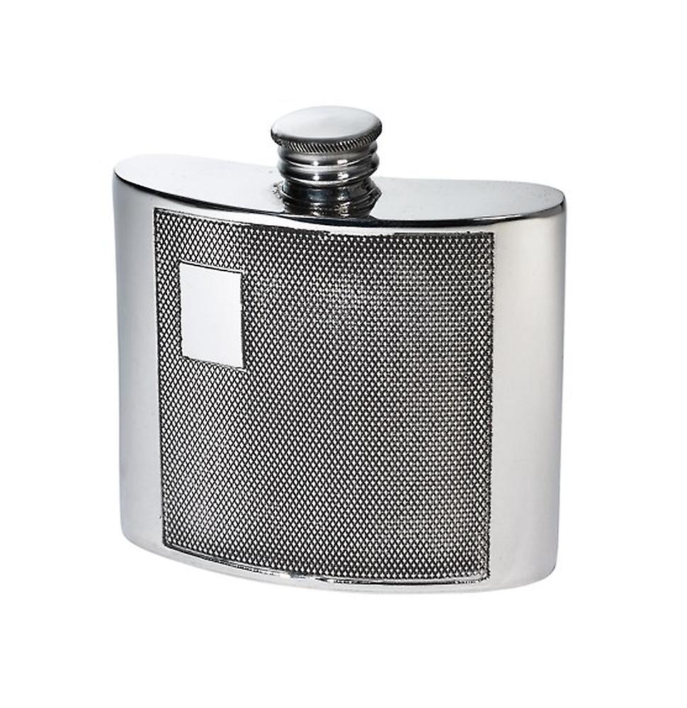 4Oz Barley Pewter Kidney Hipflask