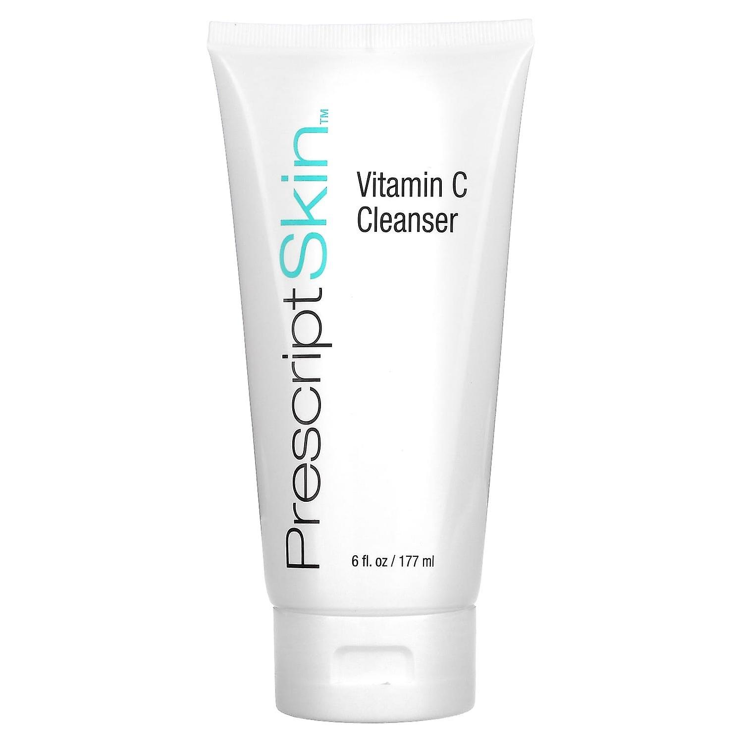 PrescriptSkin, Nettoyant à la vitamine C, Gel nettoyant éclaircissant amélioré, 6 fl oz (177 ml)