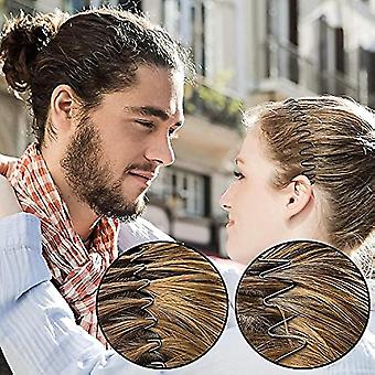 Herren Haarband Sport Haarbänder für Männer Rutschfeste Sportmode Stirnband Metall Haarband für Männer Haarreifen für Outdoor-Sport Hochzeiten und täglich