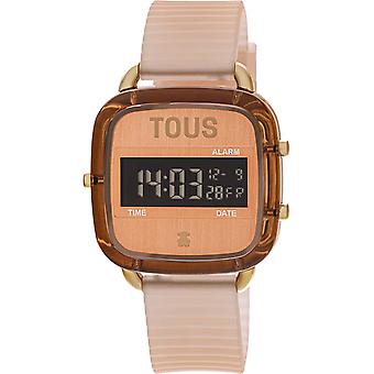 Tous watches d-logo reloj para Mujer Digital de Cuarzo con brazalete de Silicona 200351063
