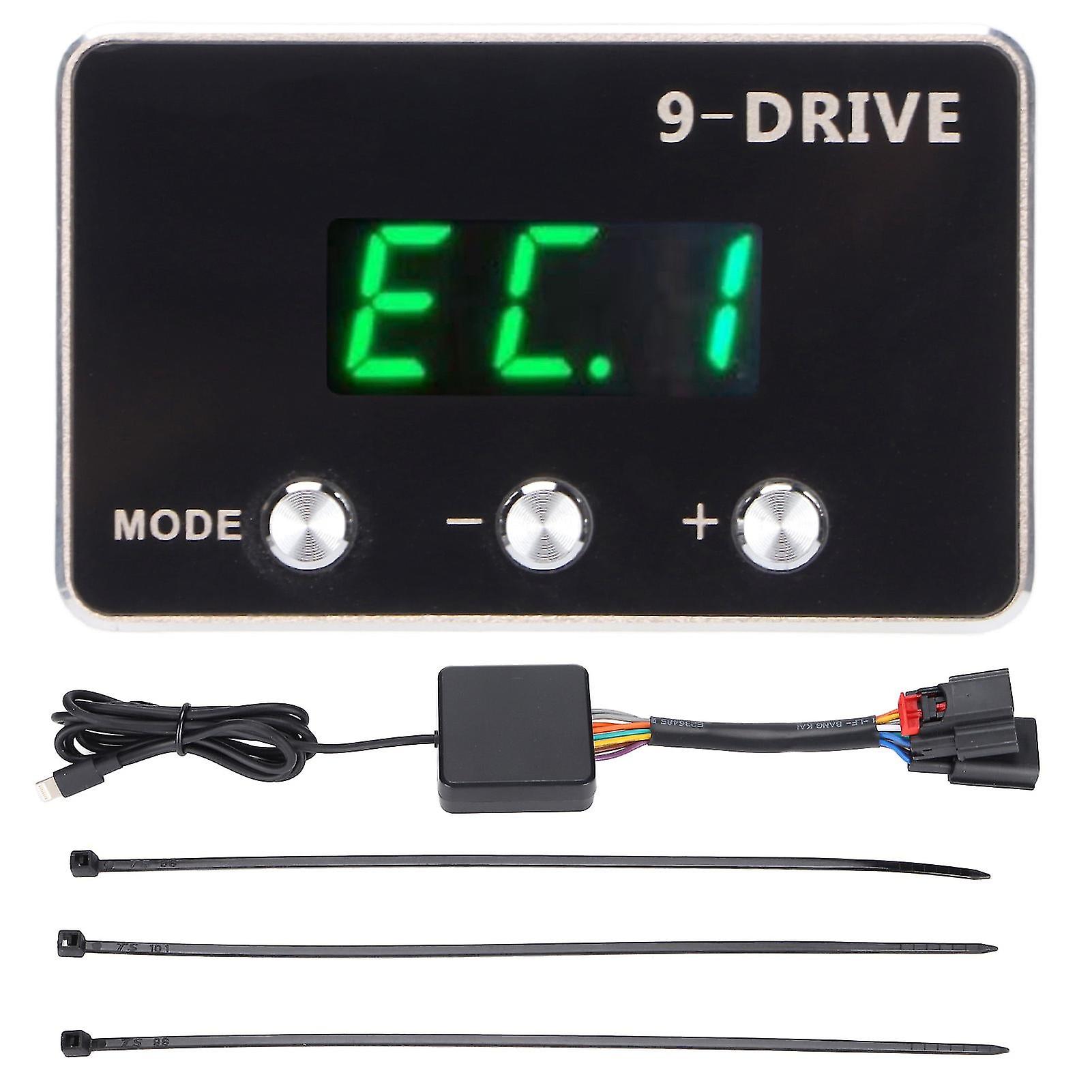 Electronic Throttle Accelerator Smart 5 Modes Adjustable 9 Level Throttle Controller For Car Modification