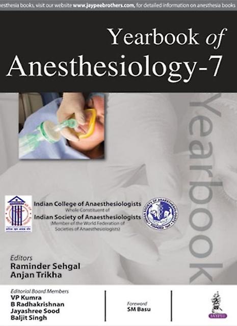 Yearbook Of Anesthesiology7 by Raminder Sehgal Paperback Book