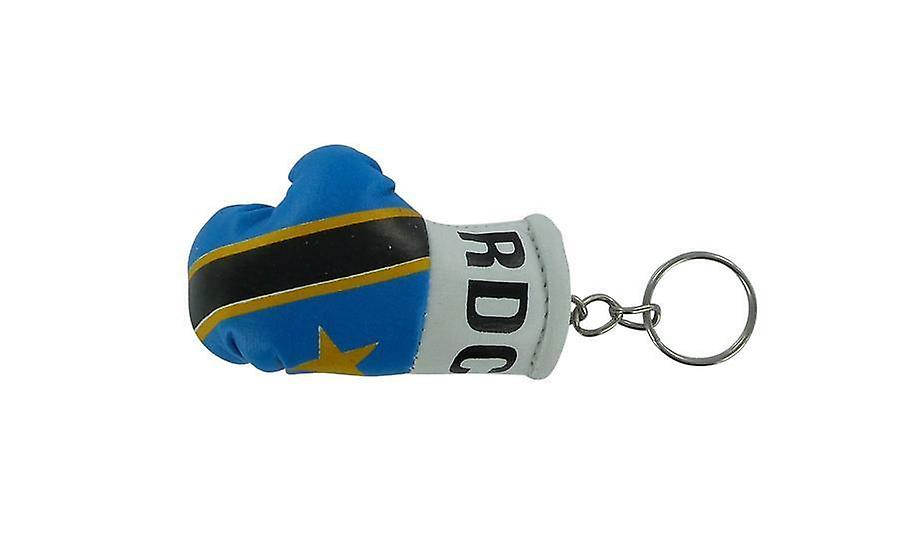 Cle Cles Key Flag Congo Drc Boxing Glove