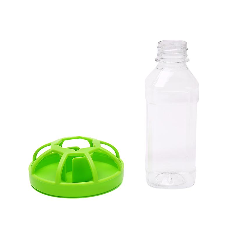 Reptile Water Drinker Dispenser Food Bowl Lizard Feeder Round Dish Drink Bottle