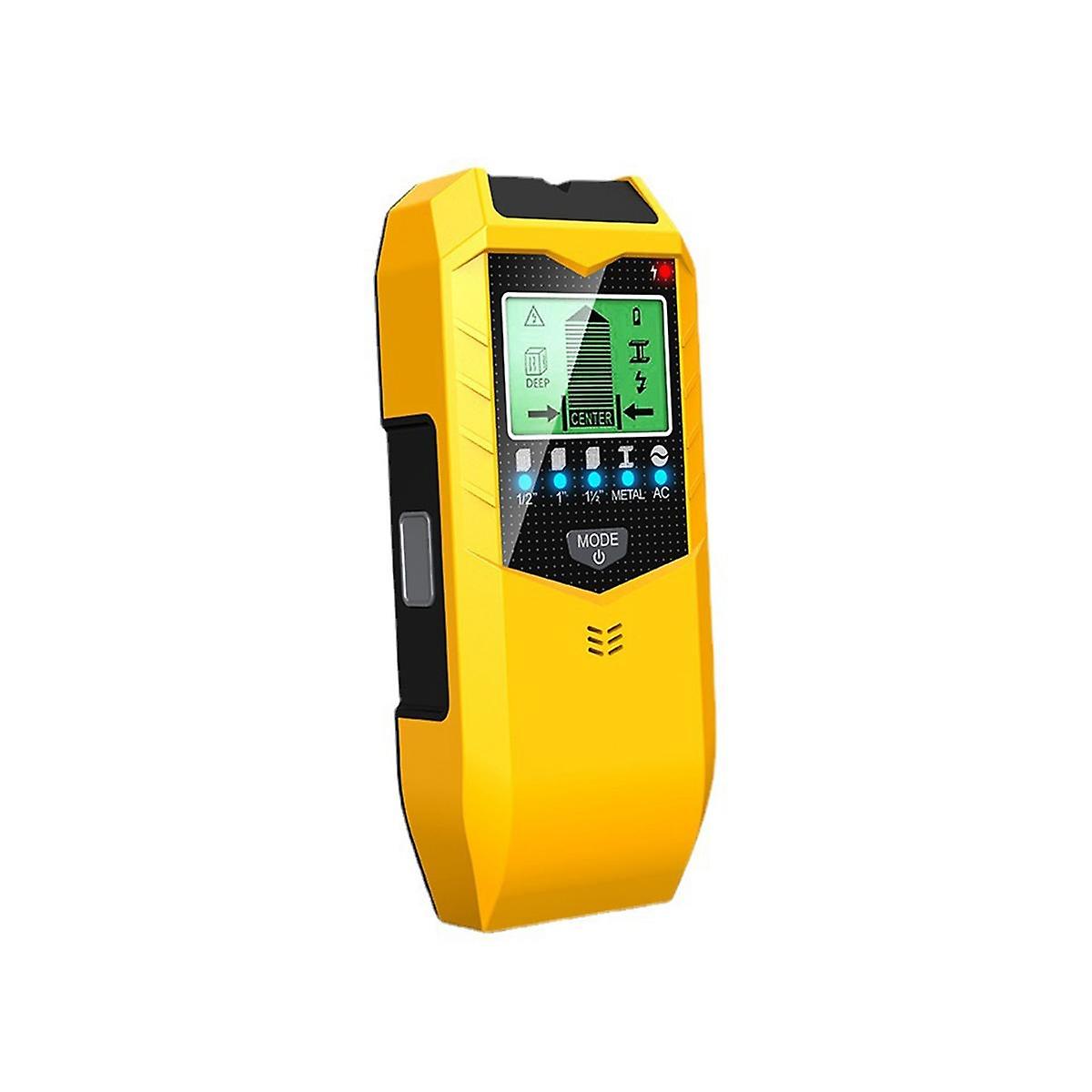 5 in 1 Rilevatore di perni multifunzione elettrico Sensore di perni intelligente con display LCD per legno AC Wire Pi