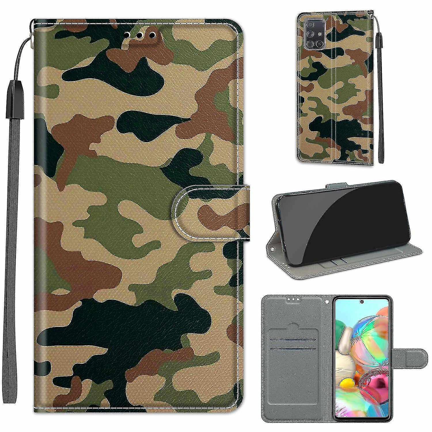 Compatible With Samsung Galaxy A71 4g Camouflage Mobile Case