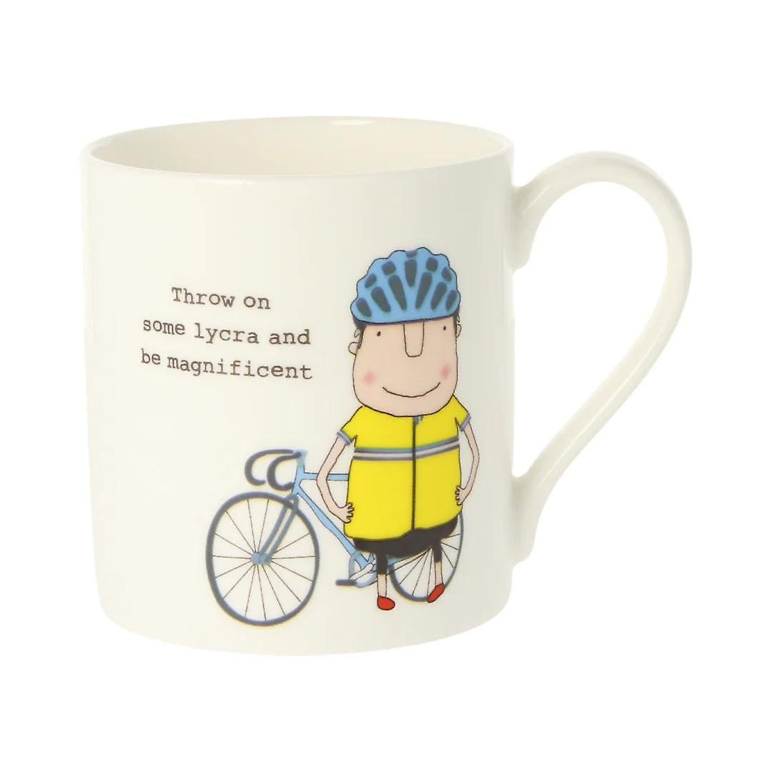 Rosie Made A Thing Throw On Some Lycra Gift Mug