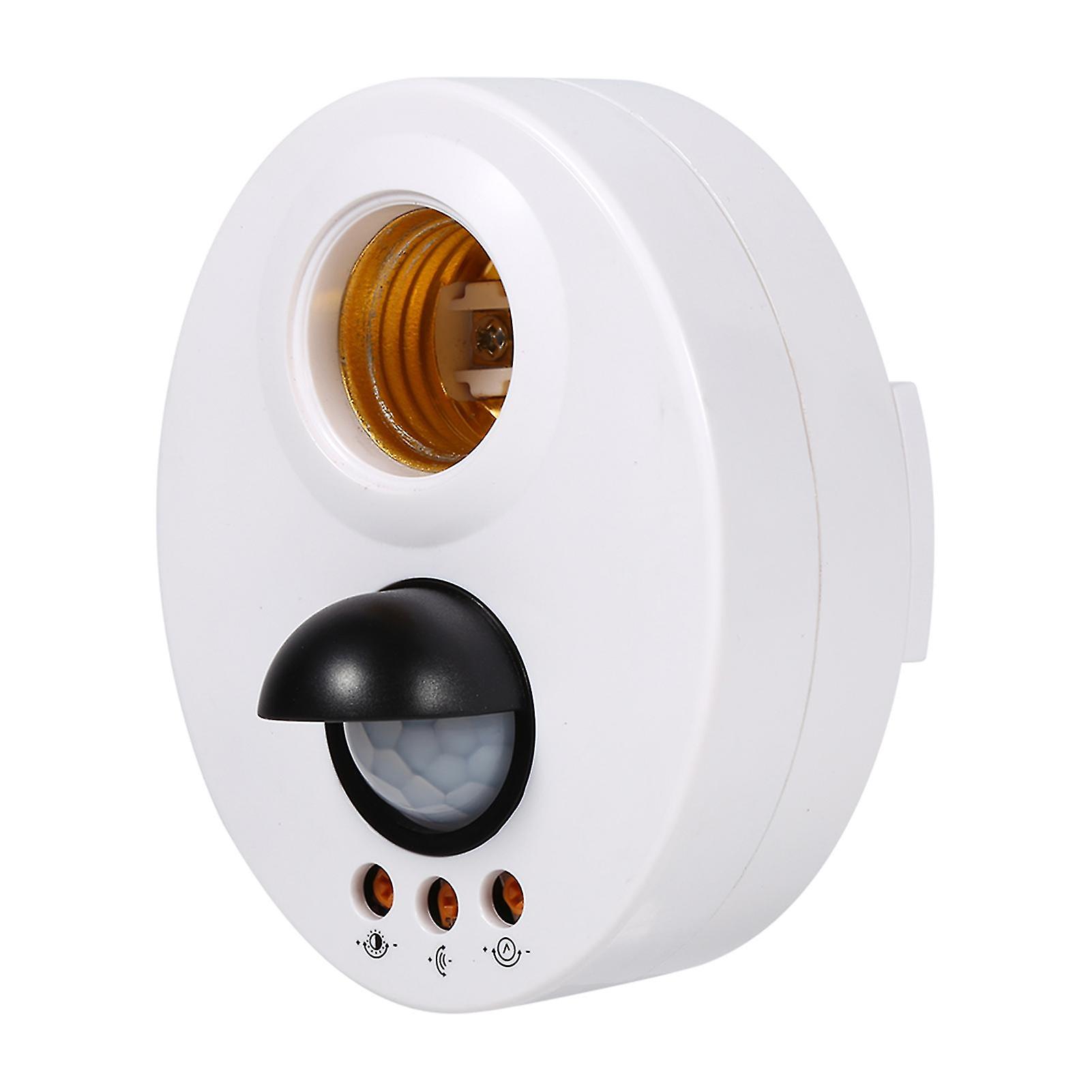 Touch Sensor Lamp Holder E27 110-250V Human Body Induction Automatic IR Infrared Sensor Light Socket Base Lamp Holder