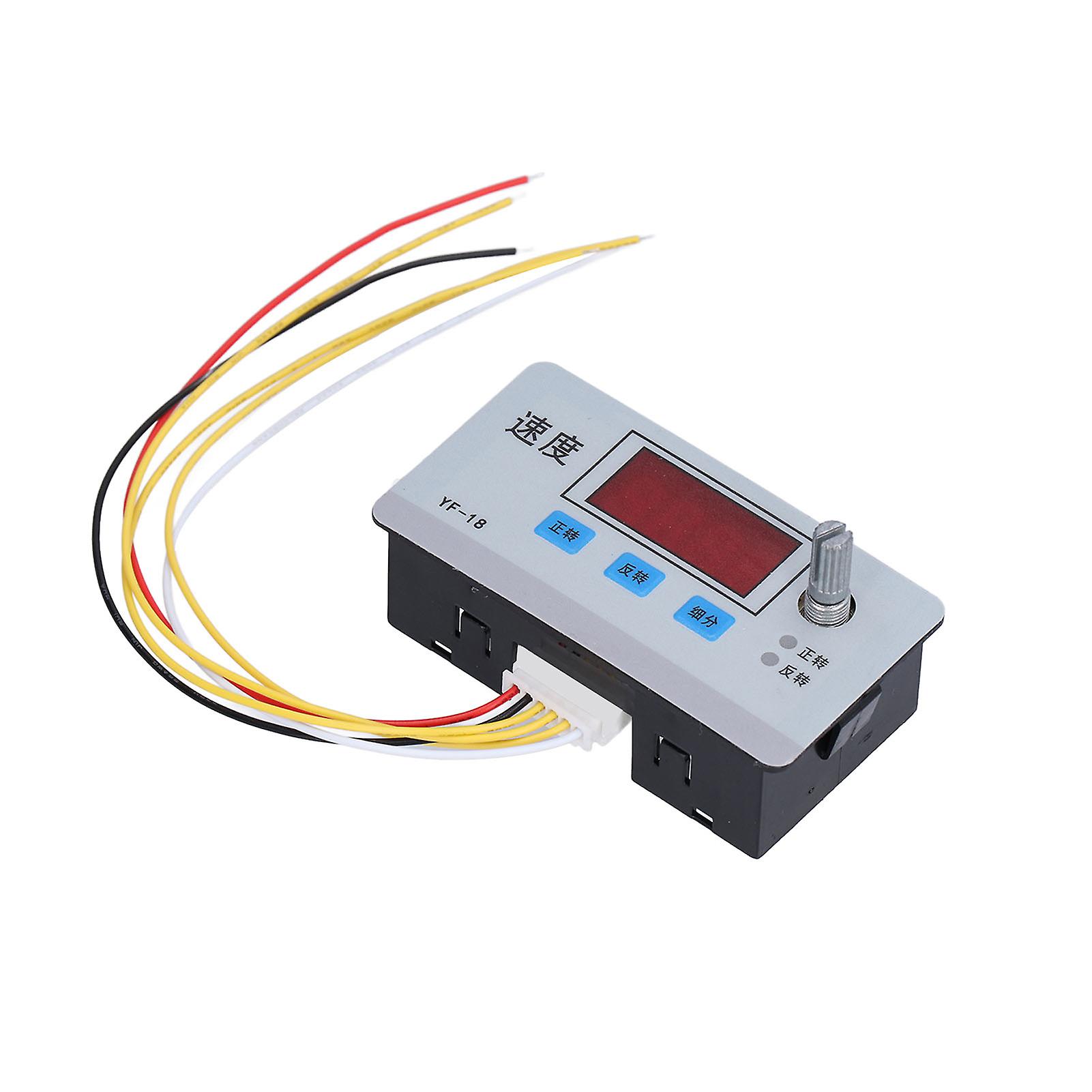 Stepper Motor Controller CW CCW Pulse Motors Driver Board with Digital Display DC8~24V