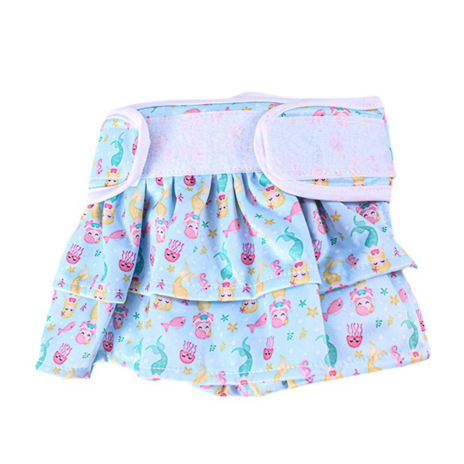 Pantaloni fiziologici pentru animale de companie Scutece reglabile în talie Fustă fiziologică pentru animale de companie Scutec sanitar pentru câini