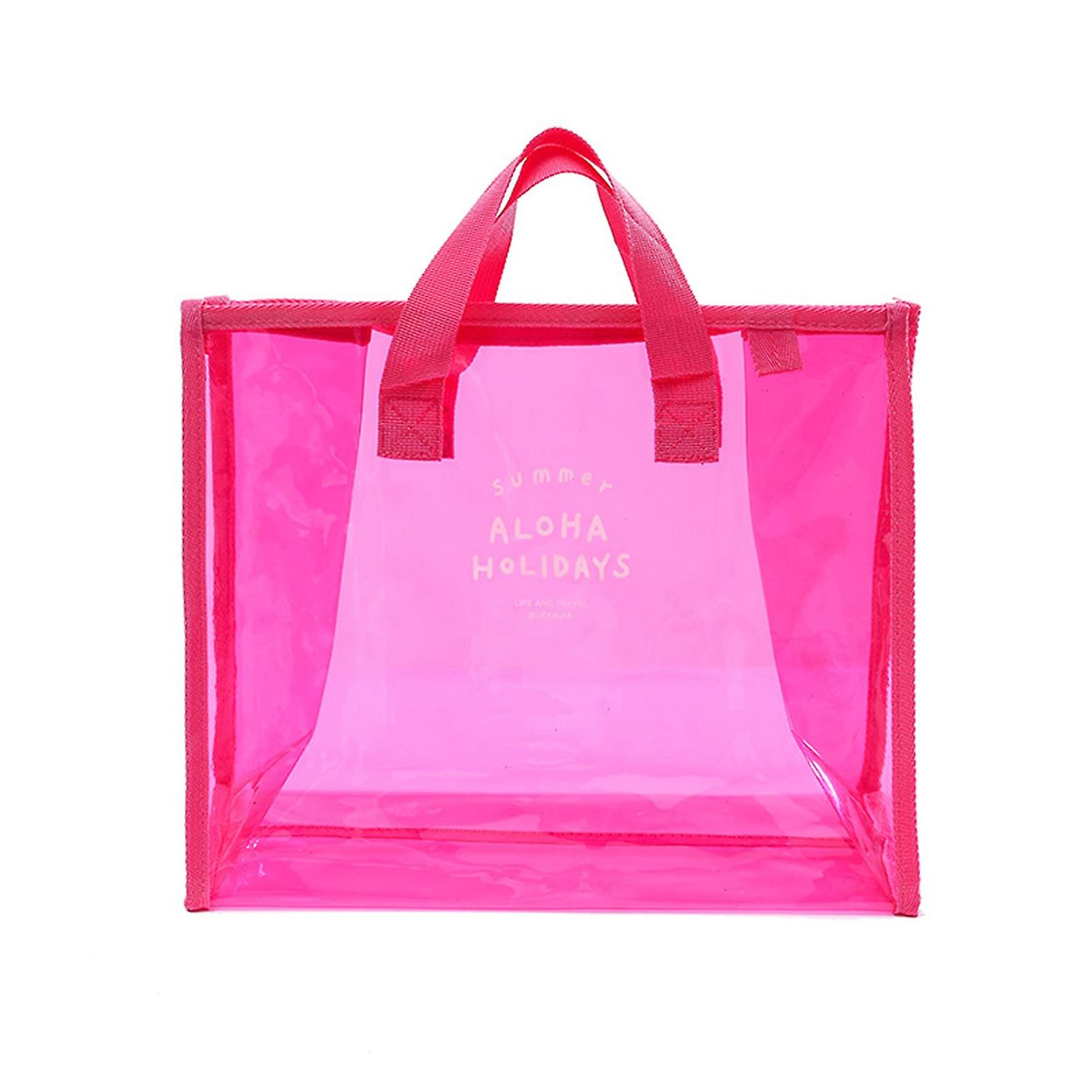Shopping Bag Large Capacity Space-saving Lightweight Waterproof Perspective Versatile Storage Pouch