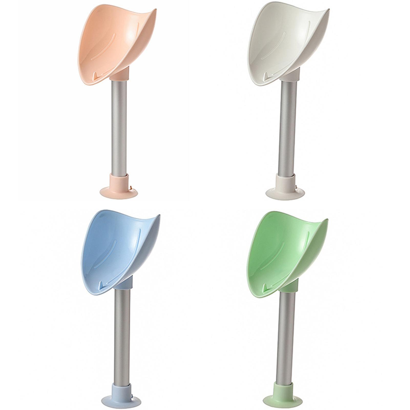 Bird Drain Soap Box Standing Punch-Free Suction Cup Soap Holder Multifunctional Storage Rack for