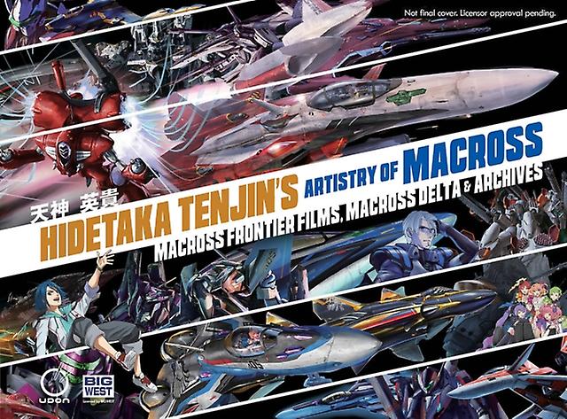 Η Τέχνη του Macross από τον Hidetaka Tenjin, Macross Frontier Films, Macross Delta, του Hidetaka Tenjin, Χαρτόδετο Βιβλίο