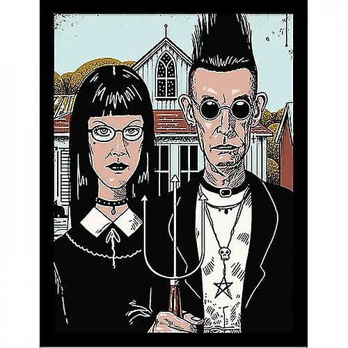 Vincent Trinidad American Goth Print