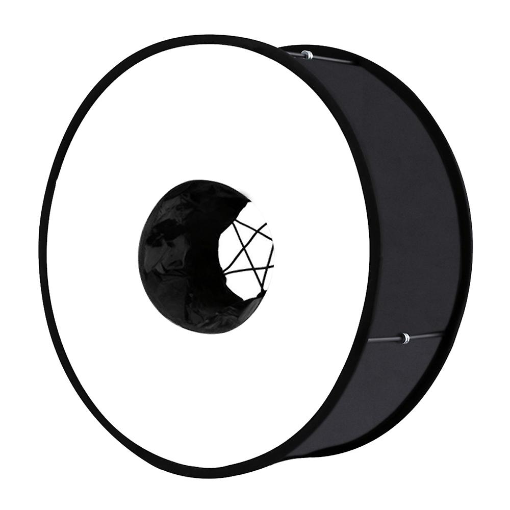 PULUZ 450mm Round Style Softbox Speedlight Flash Light Shoot Soft Box Foldable Soft Flash Light Diff