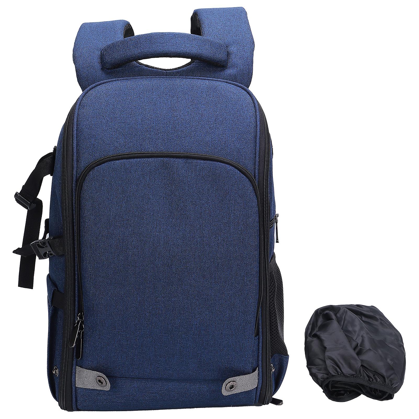 Camera Bag Waterproof Partition Protection Backpack for SLR DSLR Mirrorless Camera Lens