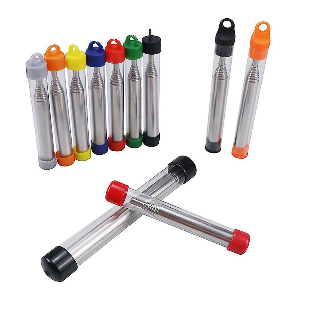 4X Bellowing Tool for Starting Fire Stainless Steel Camping Fire Blower Pipe