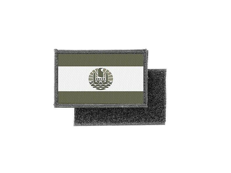 Patch ecusson prints camo camouflage flag badge Tahiti polynesie French