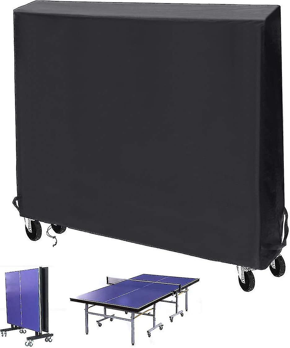 Ping-pong Table Cover, Ping-pong Table Protective Table Ping-pong Cover With Breathable Breathable Oxford, Uv Resistant For Ping-pong Table Ping-pong