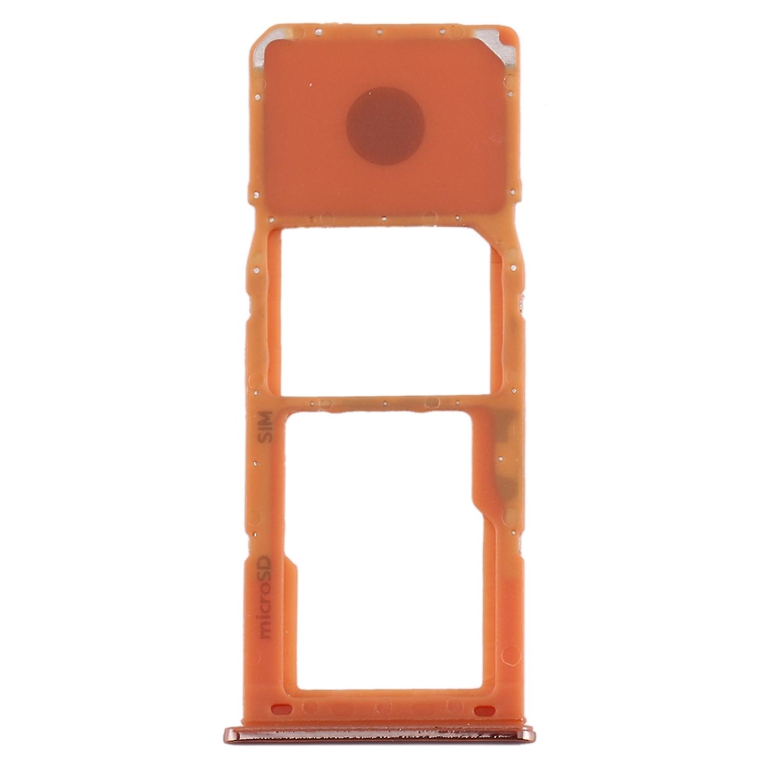 Sim Card Holder for Samsung Galaxy A20 A30 A50 Orange Tray Micro SD