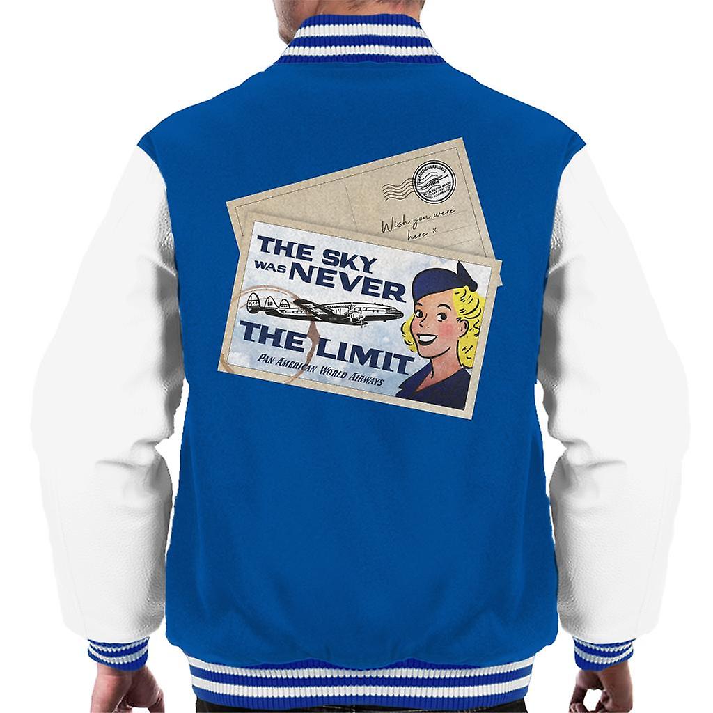 Pan Am The Sky Was Never The Limit Men's Varsity Jacket