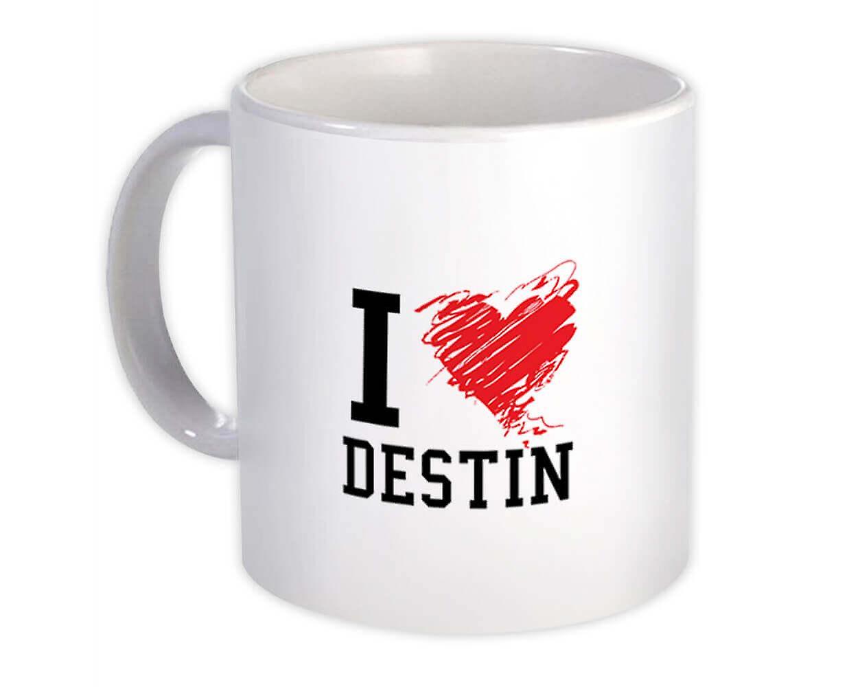 Hediye Kupa: I Love Destin ABD
