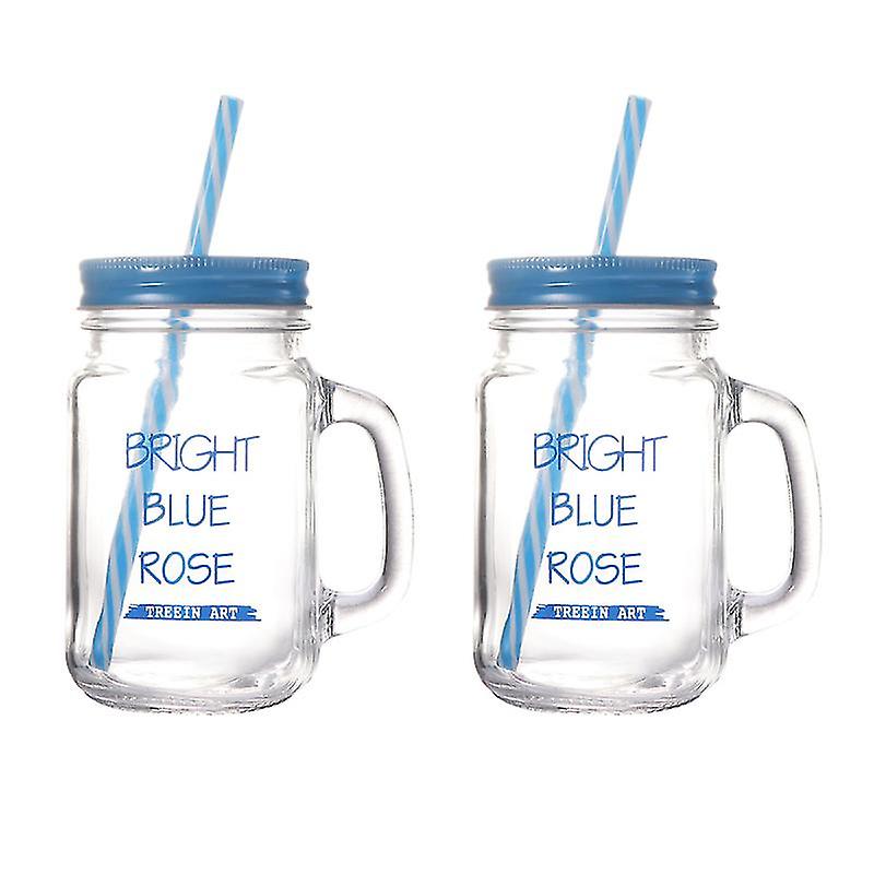 2pcs Straw Mason Cup