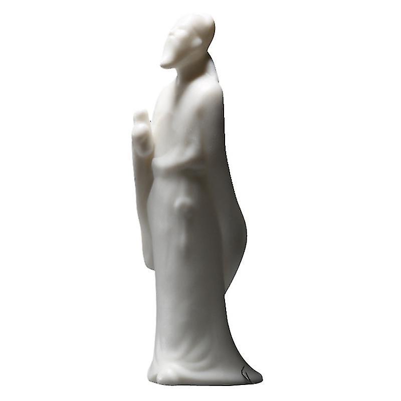 White Porcelain Desktop Adornment For Decoration