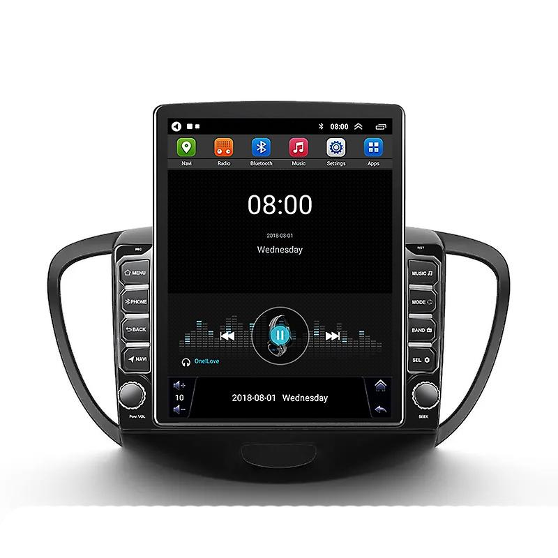 Car Radio For Hyundai Grand i10 2007-2013 Android Carplay Auto Multimidia For Tesla Style 9.7 Inch