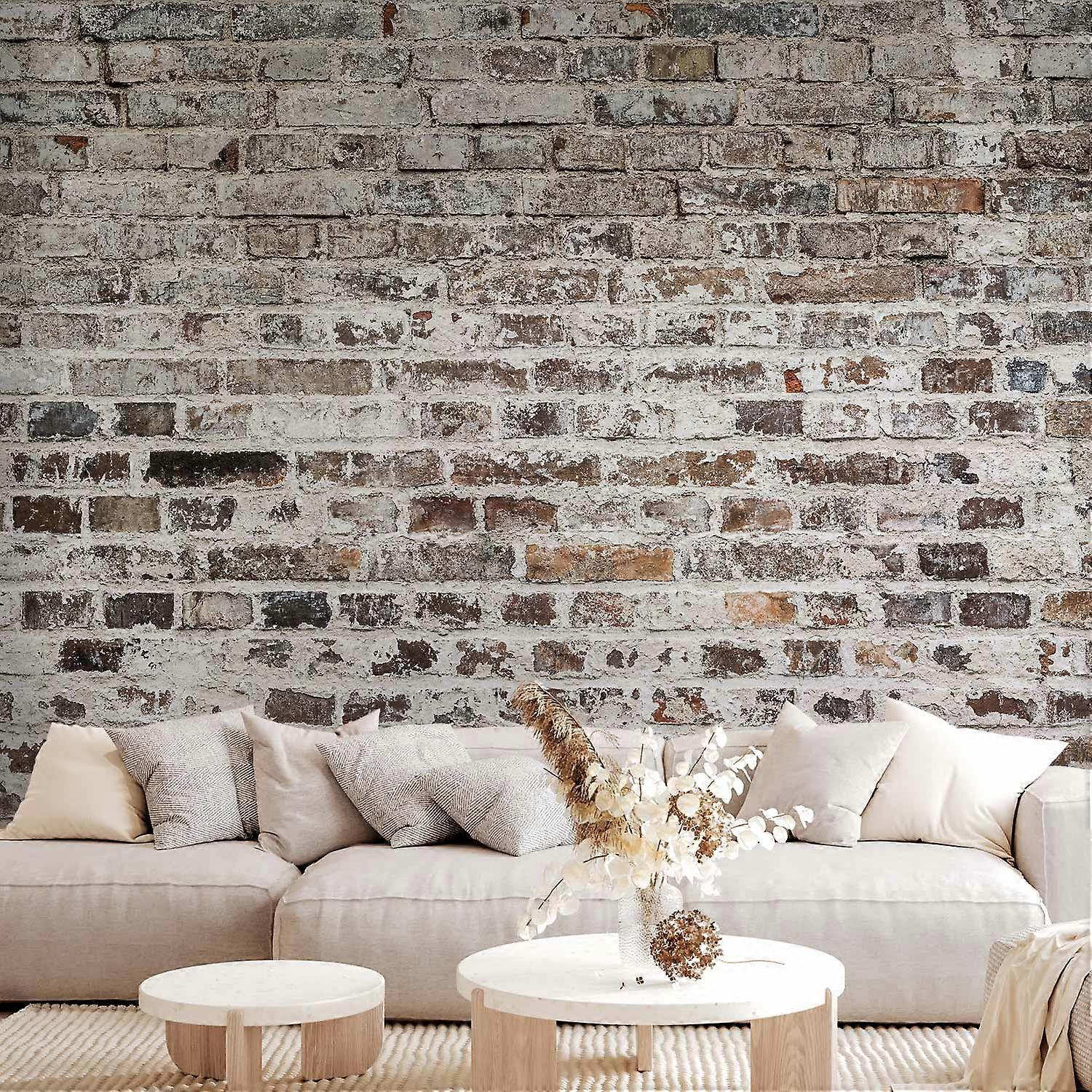 Selvklæbende vægmaleri - gamle vægge