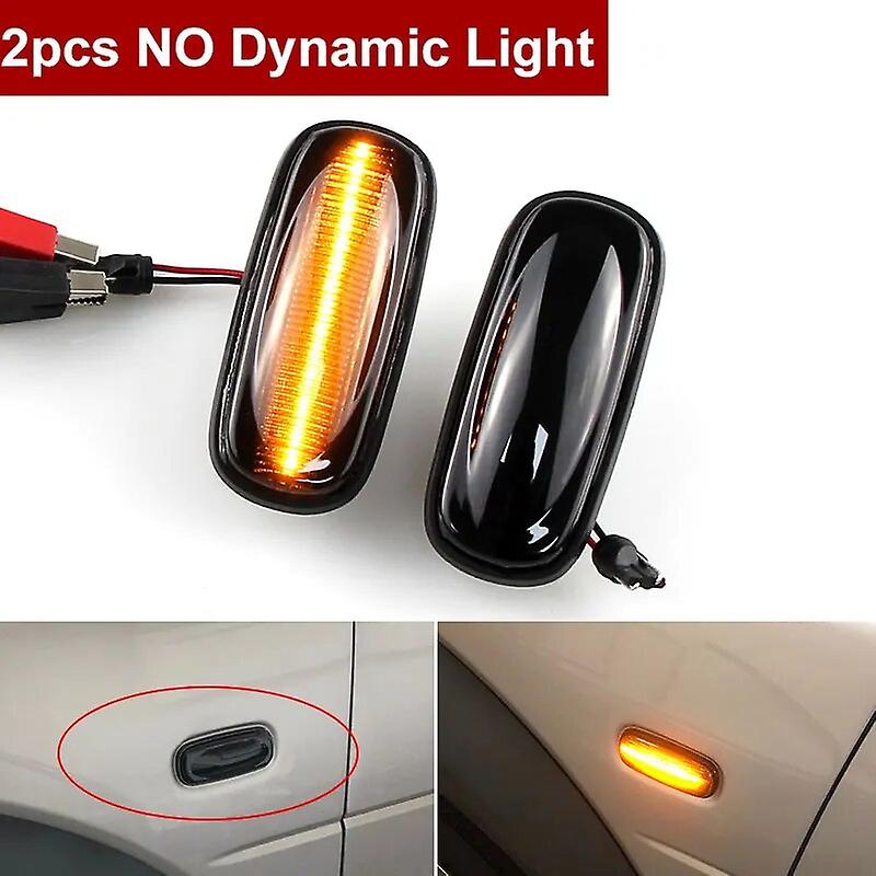 2pcs Sequential Indicator Blinker Led Side Marker Light For Land Rover Discovery 2 1999-2004 Defender Freelander 1 2002-2005